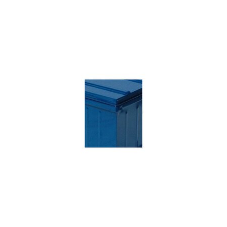 Malle de rangement en métal bleu - Achat / Vente Malle de