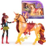 Spin Master 6072677 - Unicorn Academy - Licorne Cinder + Poupée Valentina