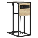 vidaXL Cabinet de chevet Chêne Sonoma 41 5 x 26 x 60 5 cm