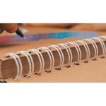 SM-LT Bloc Spirale - Dessin - Brun - A5 - 80 feuilles - 135 gsm