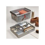 Boite à cirage q-line avec insert compartimenté