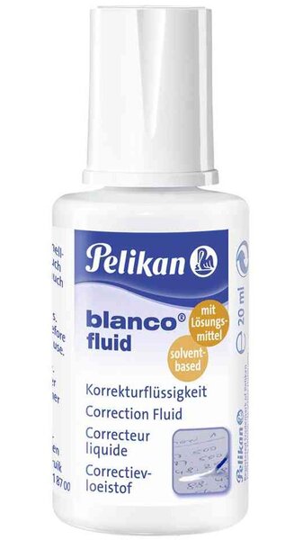 Liquide correcteur blanco 20 ml Blanc PELIKAN