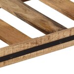 vidaXL Table console 100x35x75 cm bois de manguier massif