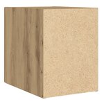 vidaXL Cabinet mural en chêne fait main 30x42 5x40 cm en bois reconstitué