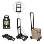 Pack and Move - Diable pliable - 45Kg - Déménagement et Transport - Léger Compact - Petit Diable Manutention - Manche Télescopique - Tendeur intégré