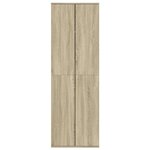 vidaXL Buffet haut chêne sonoma 60x35x180 cm bois d'ingénierie