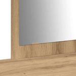 vidaXL Table de Toilette Marron 100 x 40 x 70 cm Bois d'ingénierie