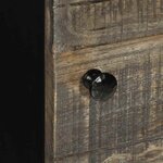 vidaXL Buffet 40x33x110 cm bois de manguier massif