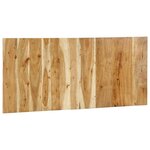 vidaXL Tête de lit 120 cm bois d'acacia massif