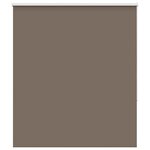 vidaXL Store enrouleur occultant café 130x130cm largeur du tissu
