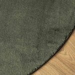 vidaXL Tapis HUARTE Vert forêt 100 x 200 cm Polyester