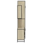 vidaXL Ensemble de meubles de salle de bain 3 Pièces chêne sonoma