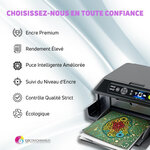 Pack UPrint compatible HP 303 XL (T6N04AE/T6N03AE) noir et couleur