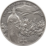Monnaie SWEDISH CRUSADE History of the Crusades 1 Oz Argent 2$ Niue 2026 (PRÉCOMMANDE)