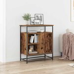 vidaXL Buffet Bois ancien 69 x 35 x 80 cm Bois d'ingénierie