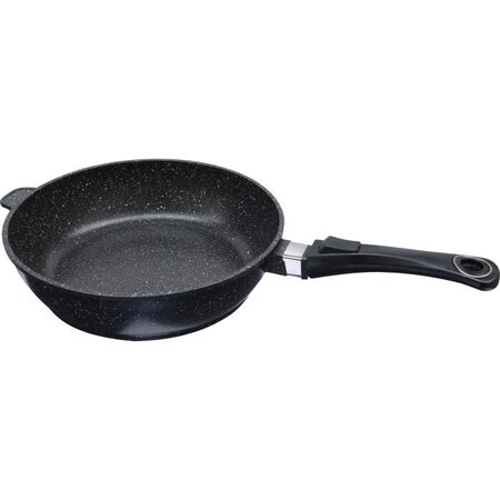 PRADEL EXCELLENCE Sauteuse façon pierre - Ø 28 cm - Noir - Tous feux dont induction