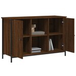 vidaXL Meuble TV chêne marron 100x35x65 cm bois d'ingénierie
