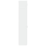 vidaXL Armoire de rangement mince blanc 40x42 5x225 cm