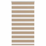 vidaXL Store zèbre marron sable largeur du tissu 70 9 cm polyester