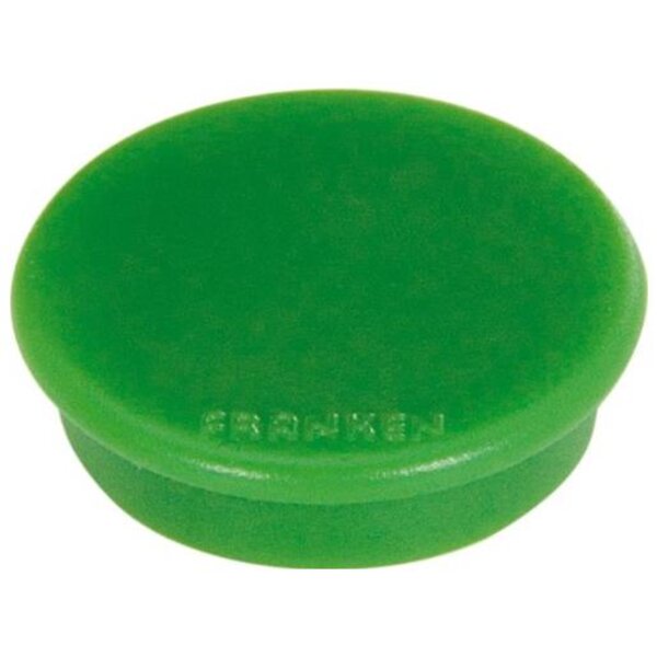 paquet de 10 aimants de fixation  force adhésive: 1500g  vert FRANKEN