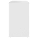 vidaXL Armoire latérale Blanc 60x30x50 cm Aggloméré