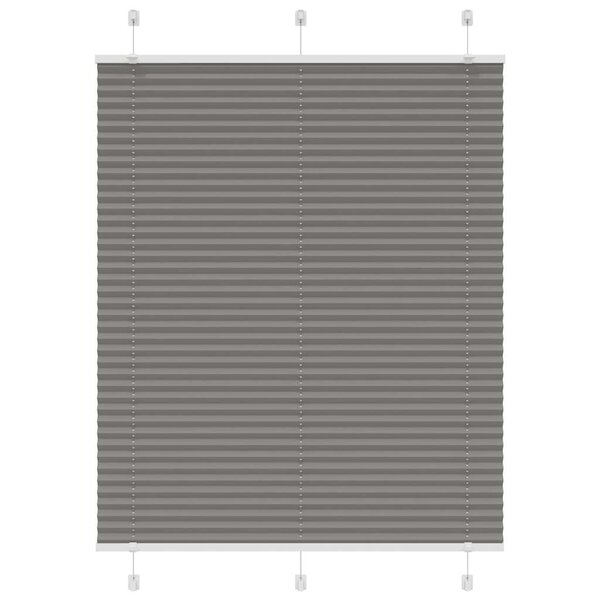 vidaXL Store plissé anthracite 110x100 cm largeur du tissu 109 4 cm