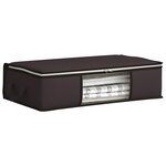vidaXL Boîte de rangement avec fenêtre latérale transparente 2 Pièces