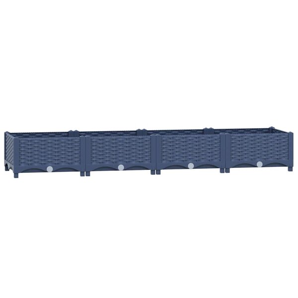 vidaXL Lit surélevé 160x40x23 cm Polypropylène