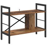 vidaXL Étagère Bois Ancien 75 x 30 x 58 5 cm Bois d'ingénierie