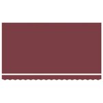 vidaXL Auvent Rétractable Rouge bordeaux et Anthracite