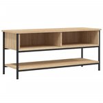 vidaXL Meuble TV Chêne Sonoma 100x35x45 cm Bois d'ingénierie