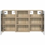 vidaXL Ensemble de Meubles de Salle de Bain 3 Pièces 90 x 10 5 x 50 cm