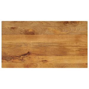 vidaXL Dessus de table 110x60x3 8cm rectangulaire bois massif manguier