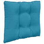 vidaXL Coussin de canapé d'extérieur 3 Pièces Bleu royal Polyester