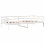 vidaXL Lit de jour avec tiroirs sans matelas 90x200 cm bois massif