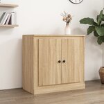vidaXL Buffet chêne sonoma 70x35 5x67 5 cm bois d'ingénierie