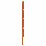 vidaXL Tête de lit Marron cire 200.5 x 3 x 80 cm Bois massif en pin