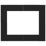 vidaXL Ensemble de meubles TV 8 pièces - Murale  chêne noir  bois d'ingénierie
