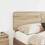 vidaXL Tête de lit Chêne Sonoma 120 cm Bois d'ingénierie