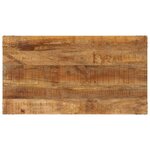 vidaXL Table à dîner 110x60x76 cm Bois de manguier massif