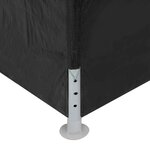 vidaXL Tente de réception 3x6 m Anthracite