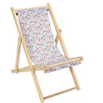 Chilienne enfant en bois 3 positions réglables liberty - multicolore