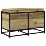 vidaXL Jardinière 80x40x50 cm bois de pin imprégné