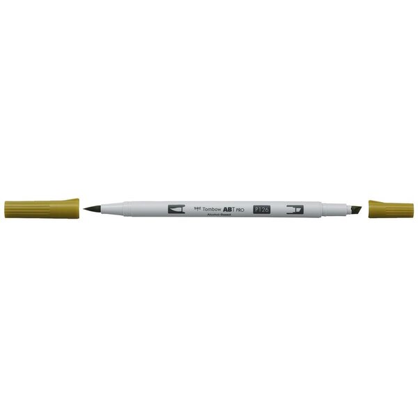 Marqueur Base Alcool Double Pointe ABT PRO 126 olive clair TOMBOW