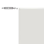 vidaXL Auvent vertical Blanc 60x1200 cm Tissu oxford