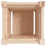 vidaXL Jardinière 31x31x31 cm bois de pin massif