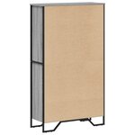 vidaXL Bibliothèque sonoma gris 80x31x137 5 cm bois d'ingénierie