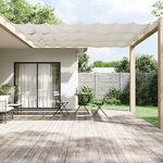 vidaXL Auvent vertical Blanc 60x1000 cm Tissu oxford