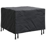 vidaXL Housse de meubles d'extérieur Noir 60 x 60 x 45 cm Tissu 420D