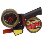 Dévidoir à main H-180 pour ruban d'emballage 50 mm x 66 m + 2 Rouleaux x 12 SCOTCH
